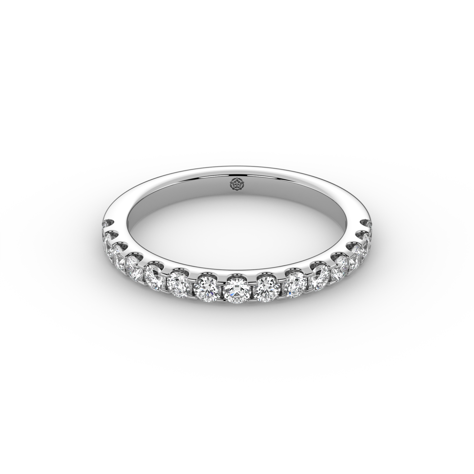 0.50ct Precision Half Set Diamond Ring
