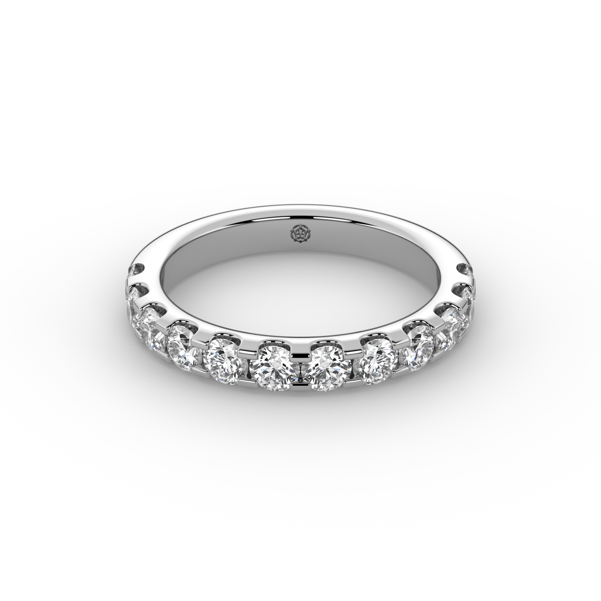 1.00ct Precision Half Set Diamond Ring