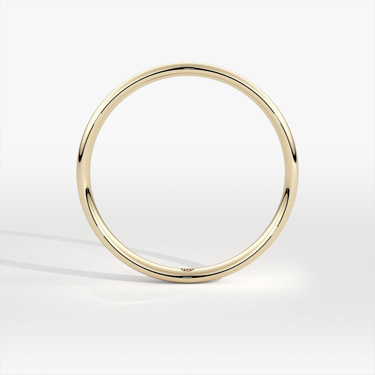 2.5mm Classic Court 9ct Yellow Gold Wedding Ring