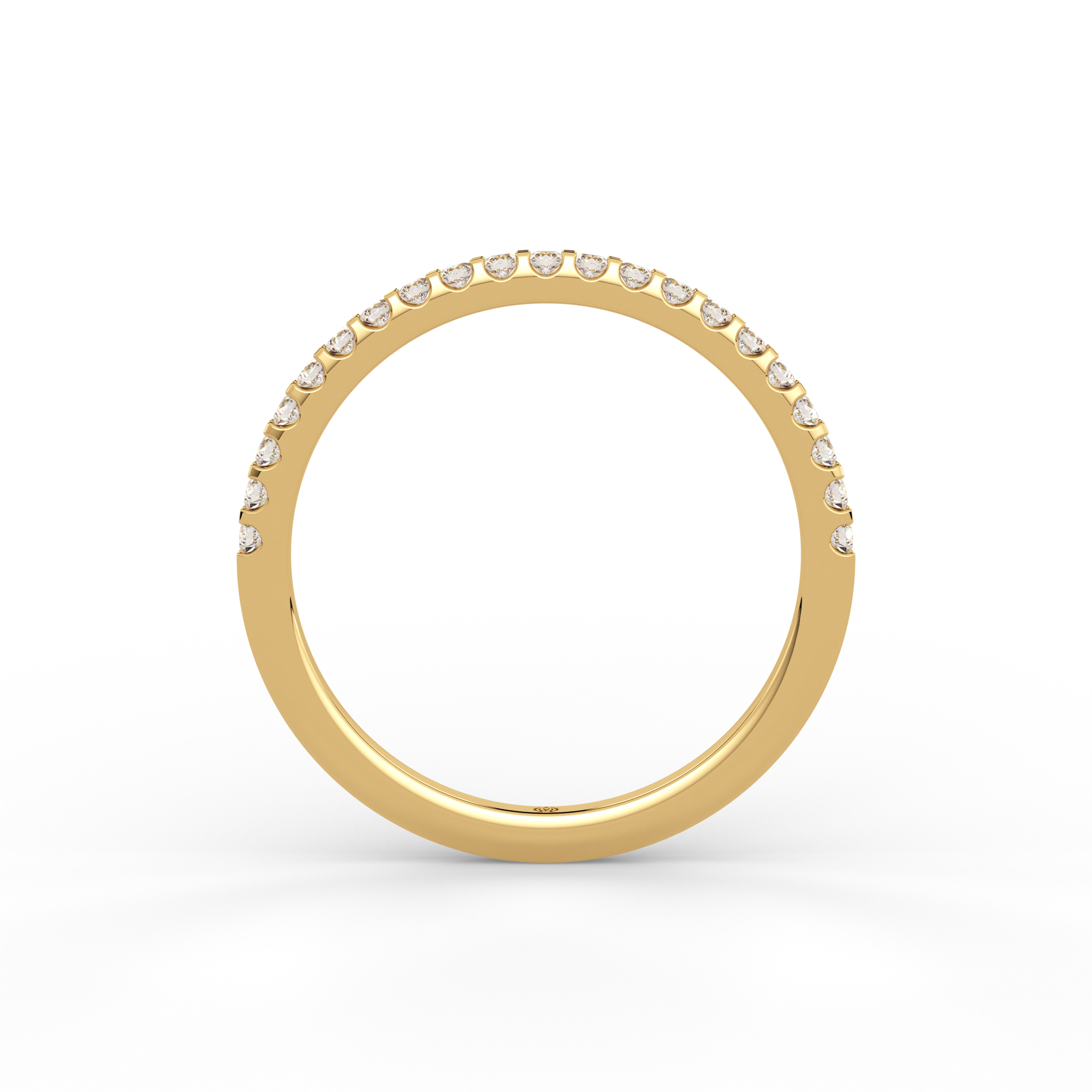 0.20ct Precision Half Set Diamond Ring