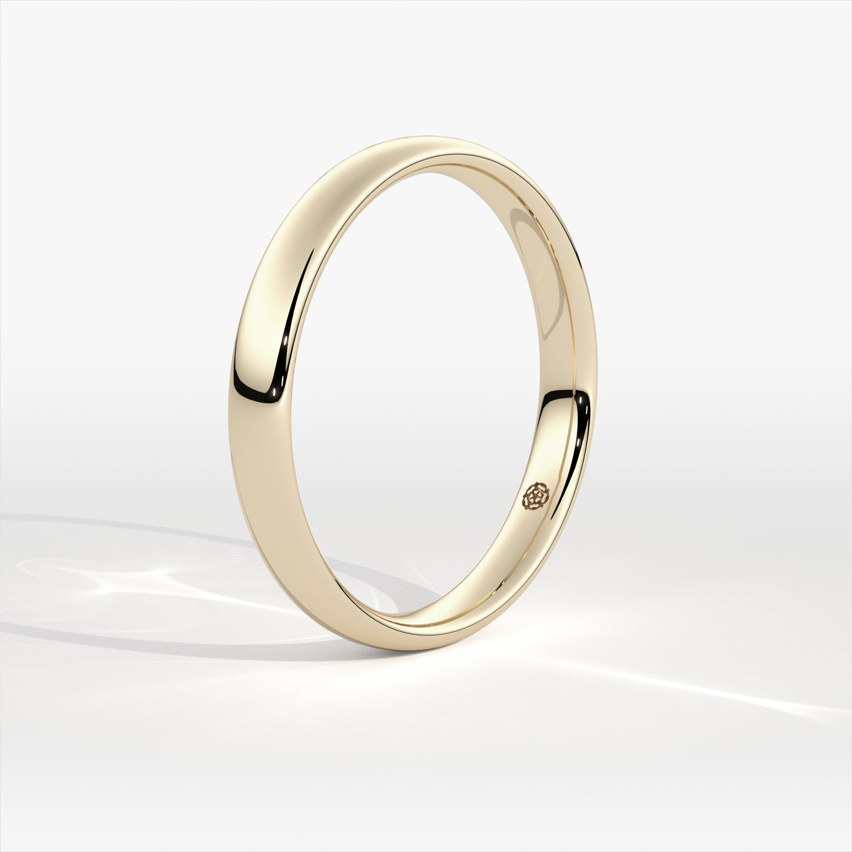 3mm Classic Court 9ct Yellow Gold Wedding Ring