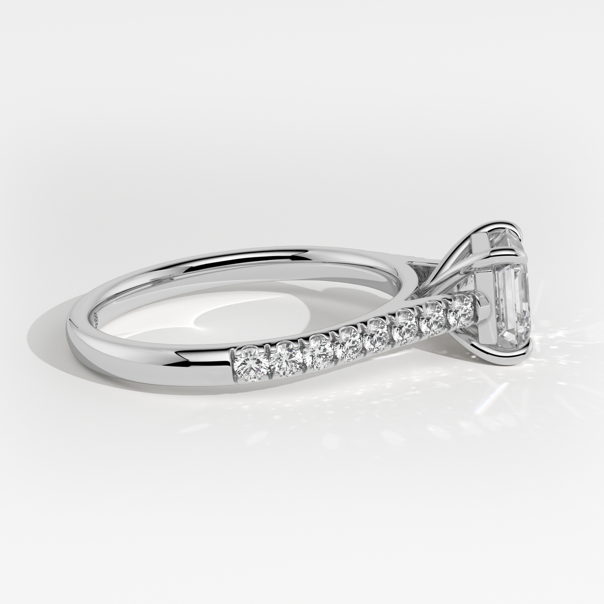 New-Aurora Asscher 1ct PL