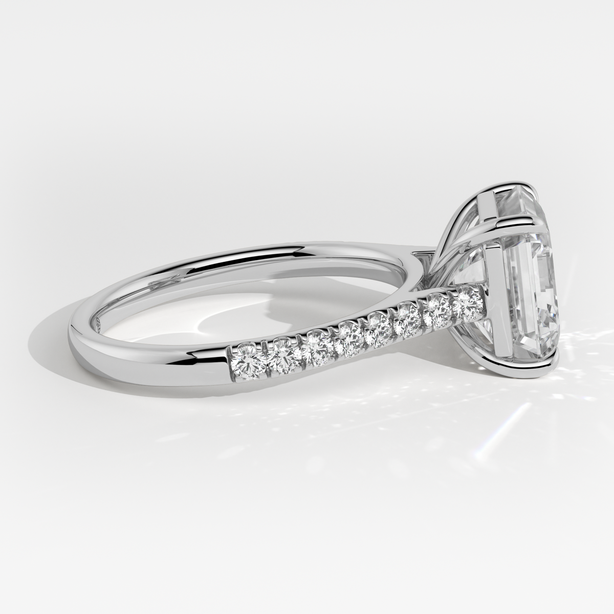 New-Aurora Asscher 3ct PL