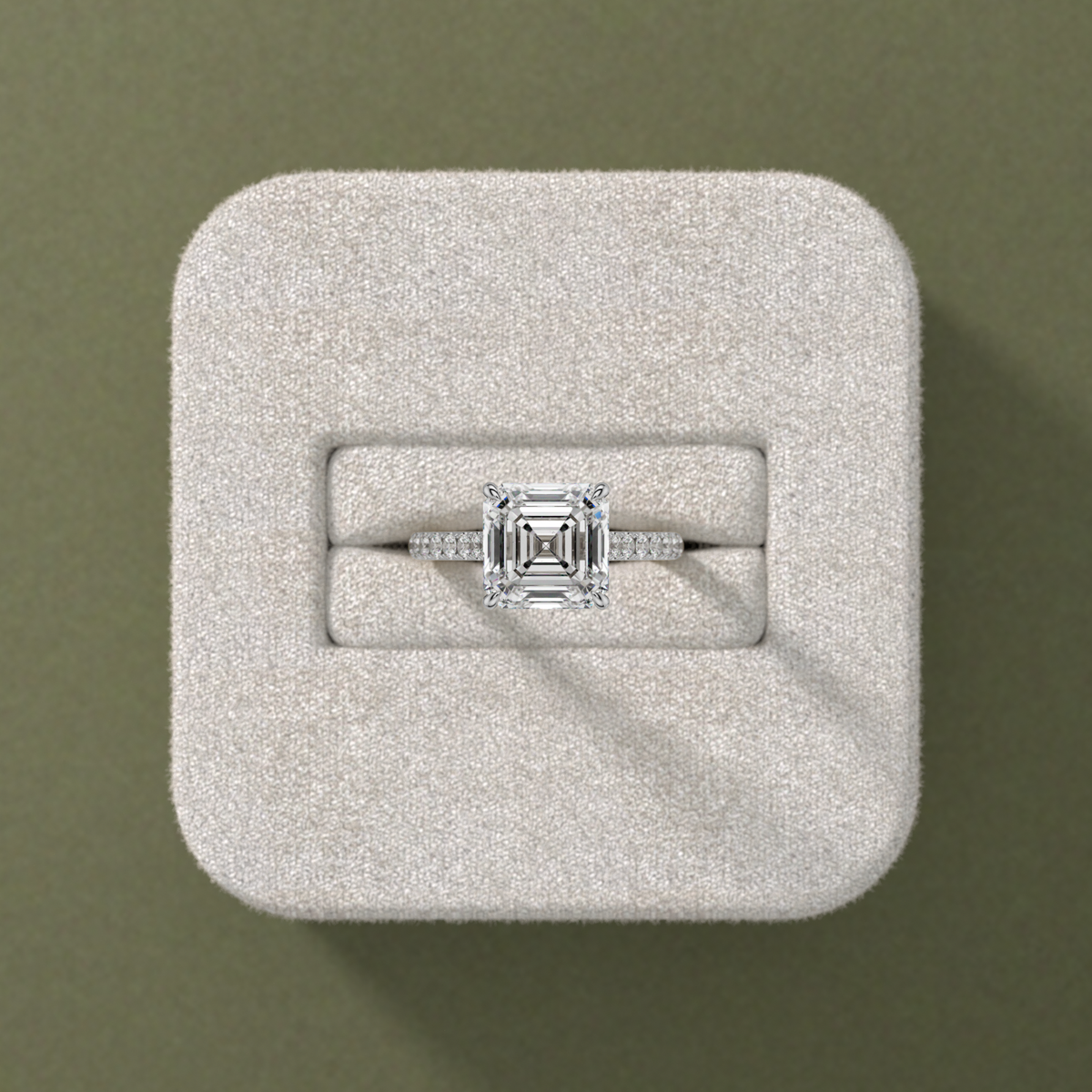 New-Aurora Asscher 3ct PL