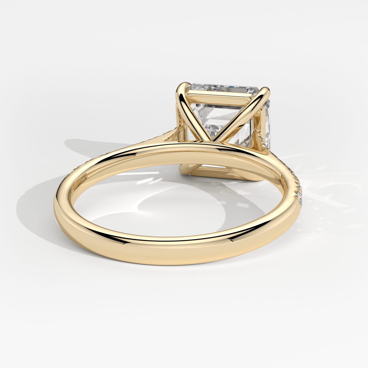 New-Aurora Asscher 3ct 18YG