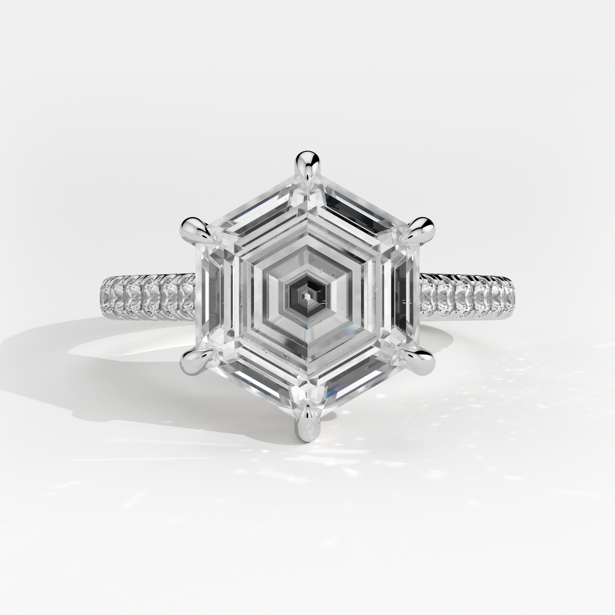 New-Aurora Hexagon 3ct PL