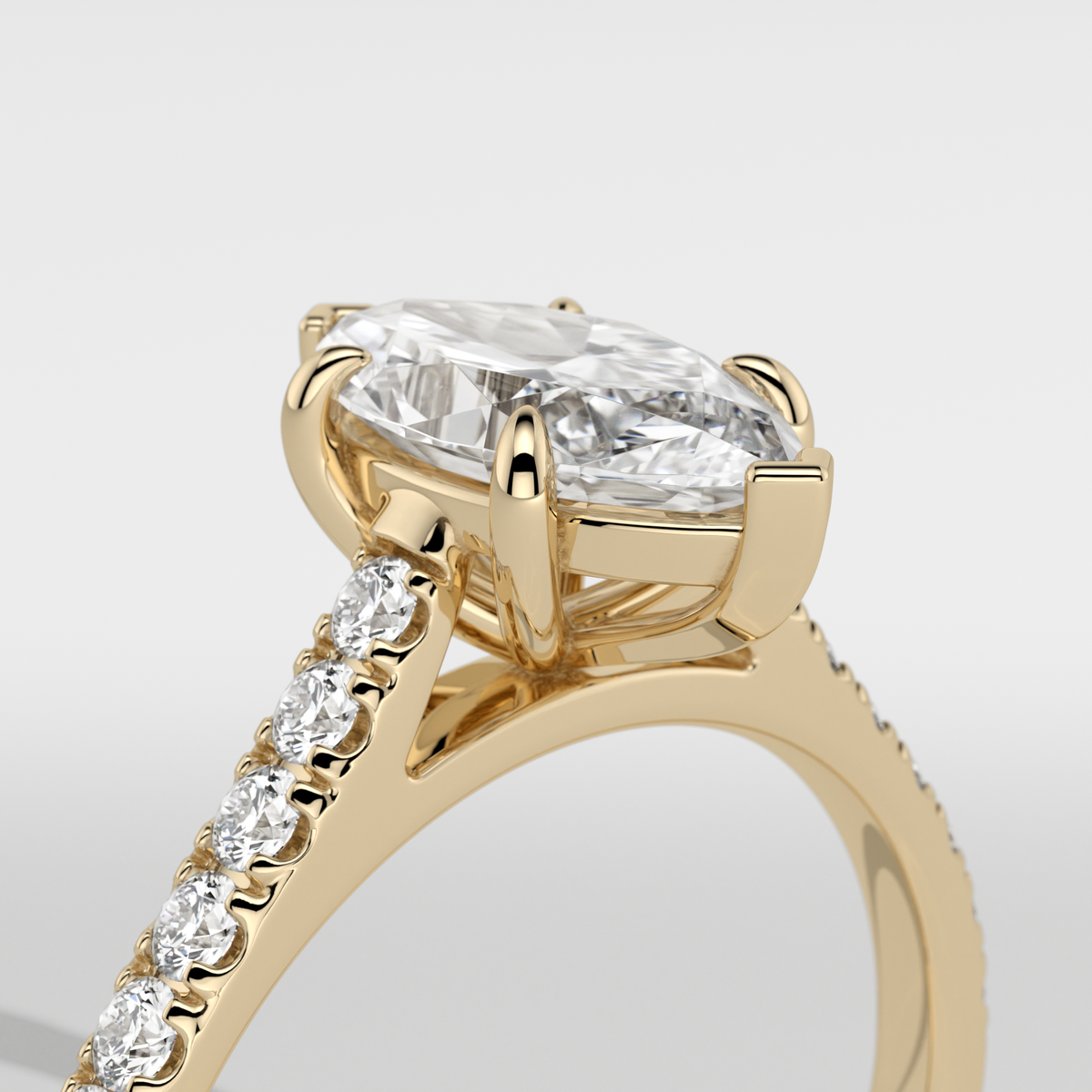 New-Aurora Marquise 1ct 18YG