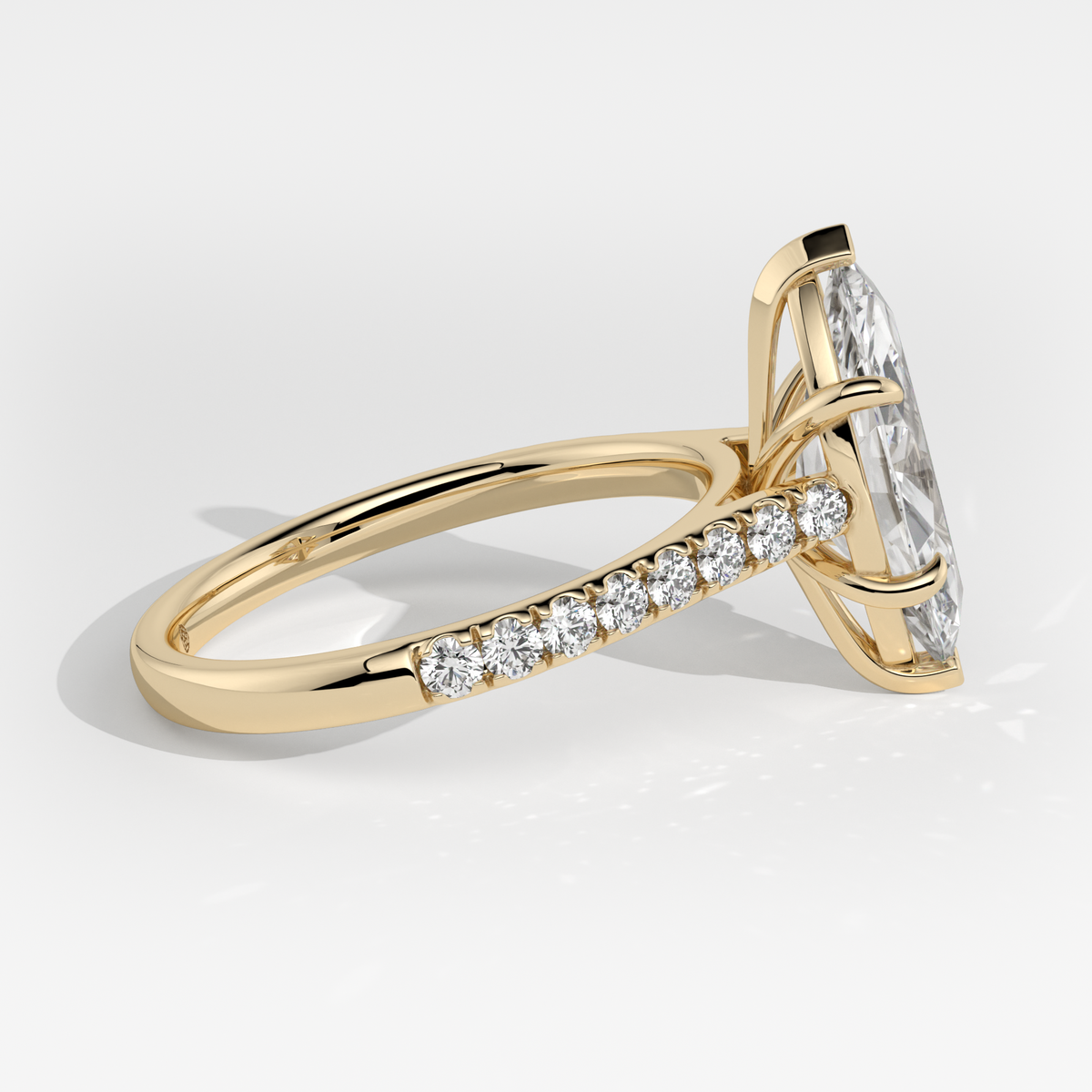 New-Aurora Marquise 2ct 18YG