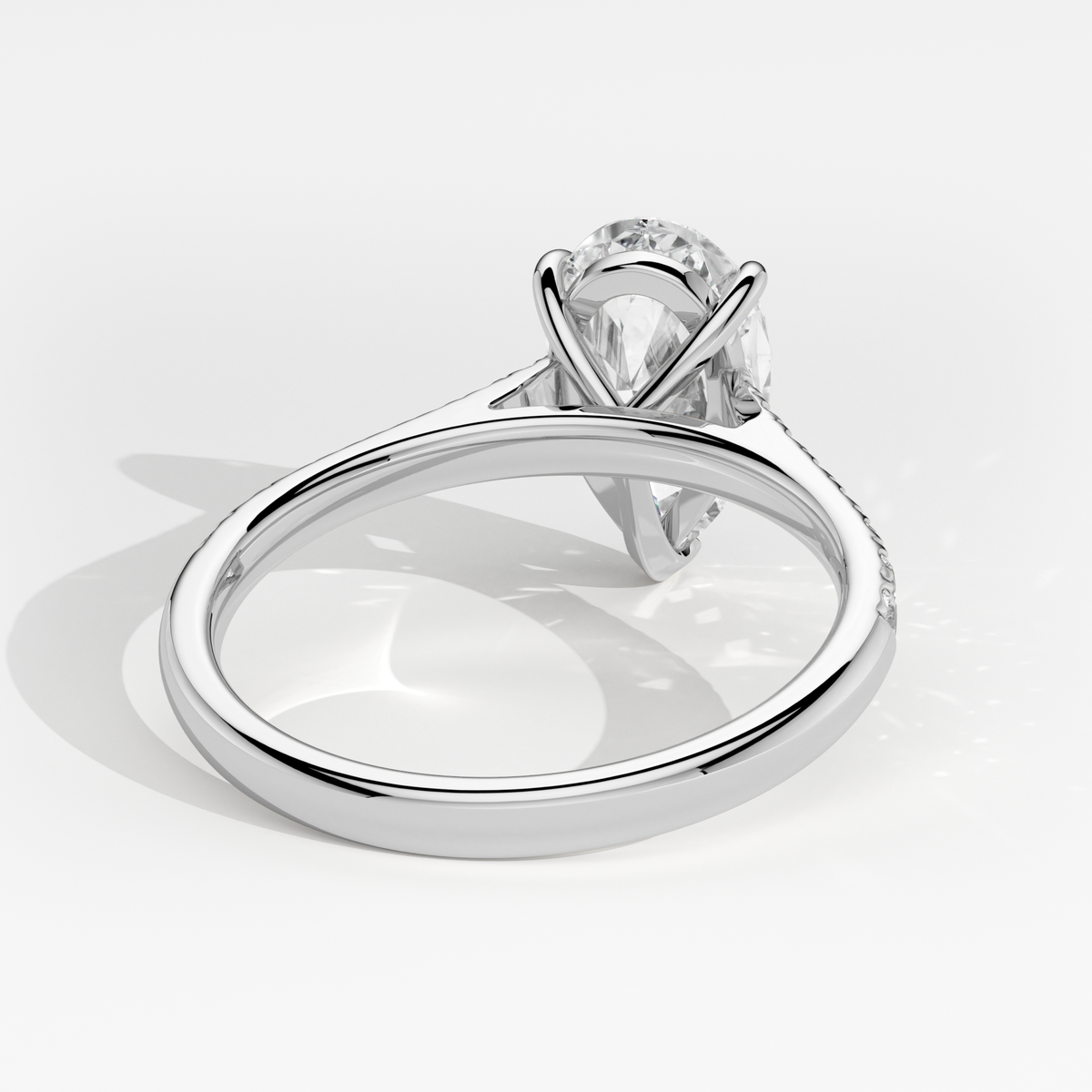 New-Aurora Pear 2ct PL