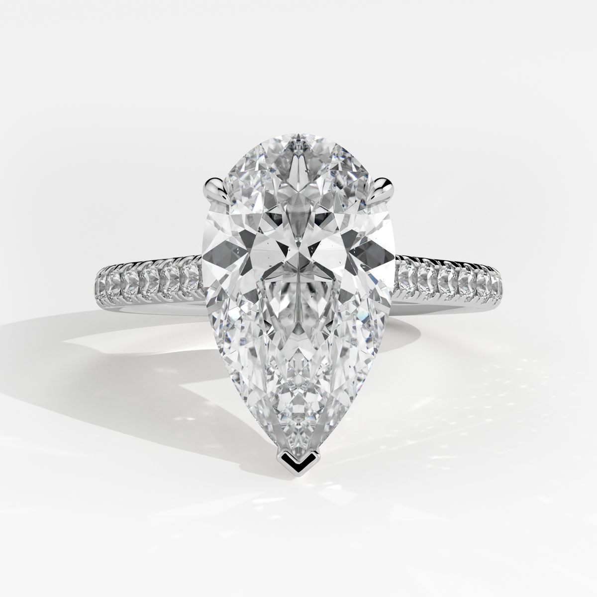 New-Aurora Pear 3ct PL