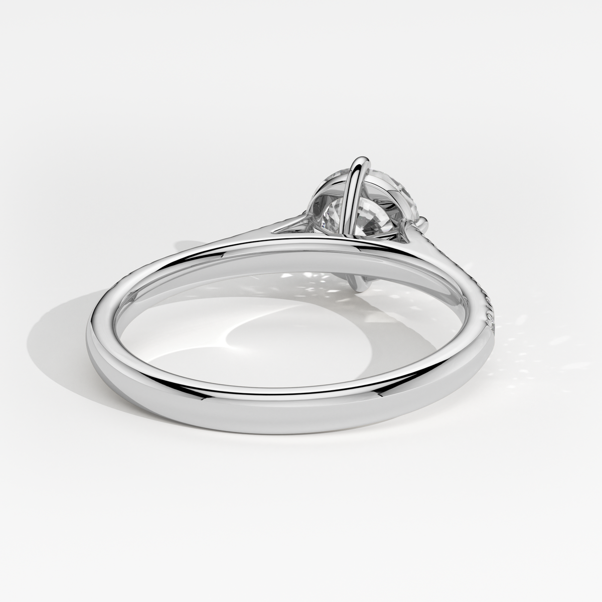 New-Aurora Round Compass 1ct PL