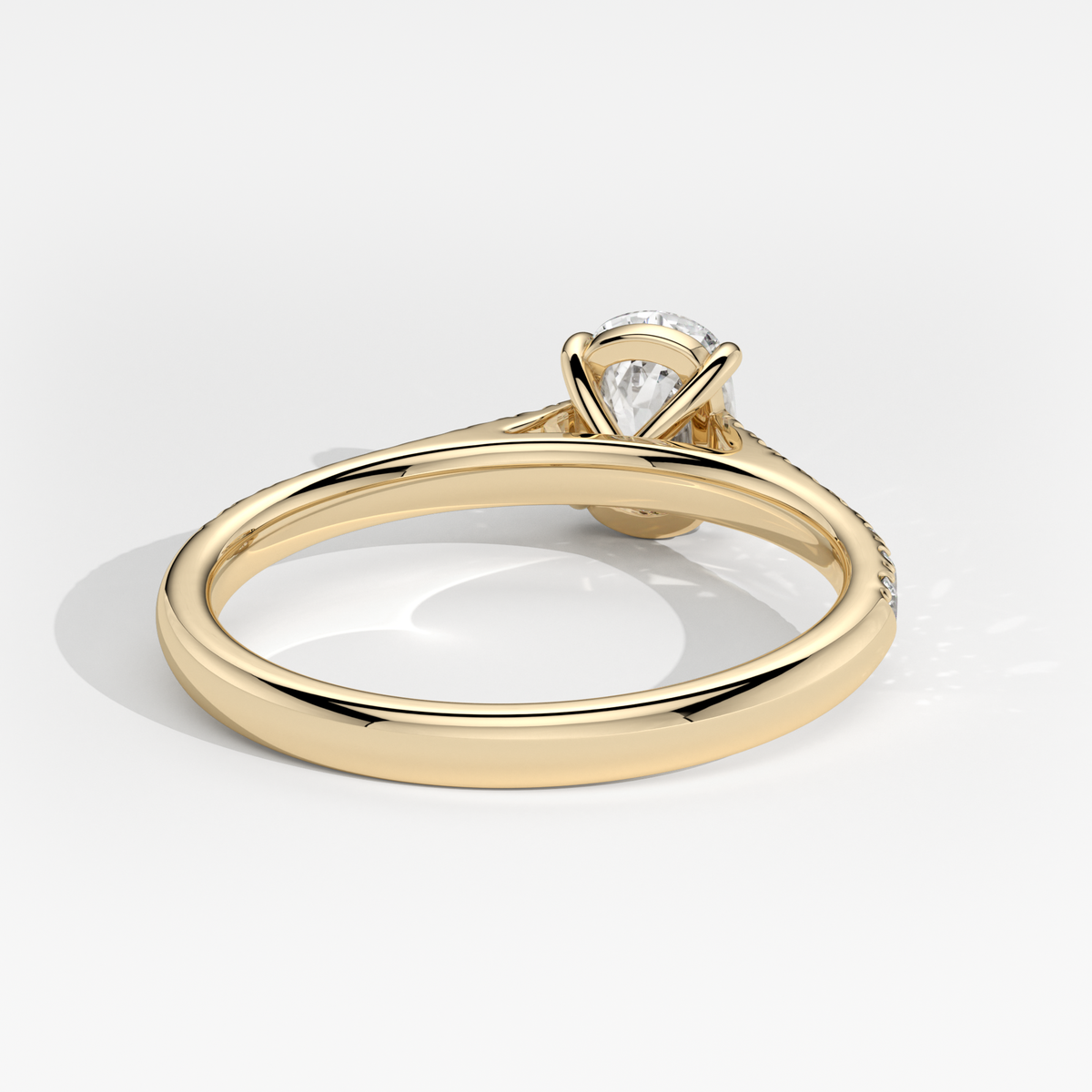 New-Aurora Cushion 1ct 18YG