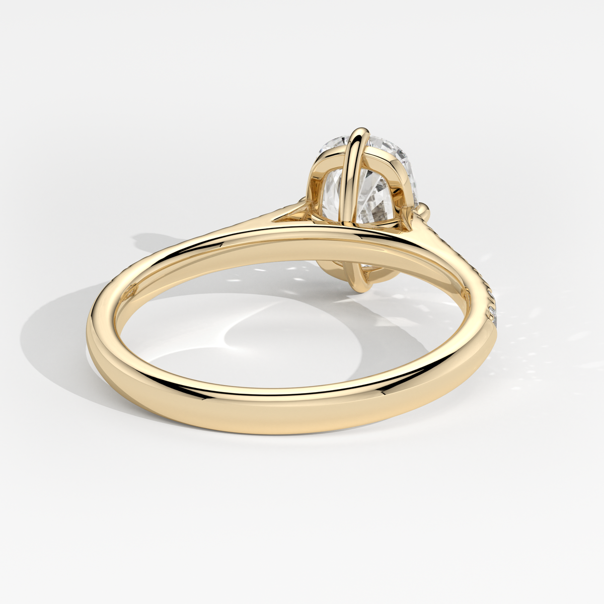 New-Aurora Cushion Compass 2ct 18YG