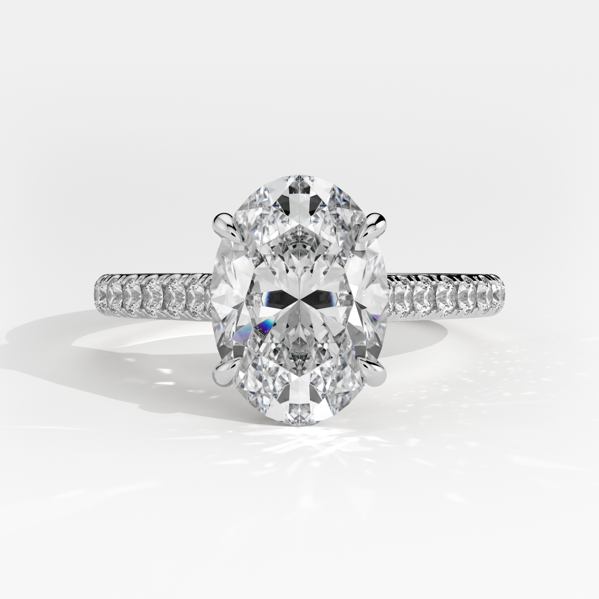 New-Aurora Oval 2ct PL