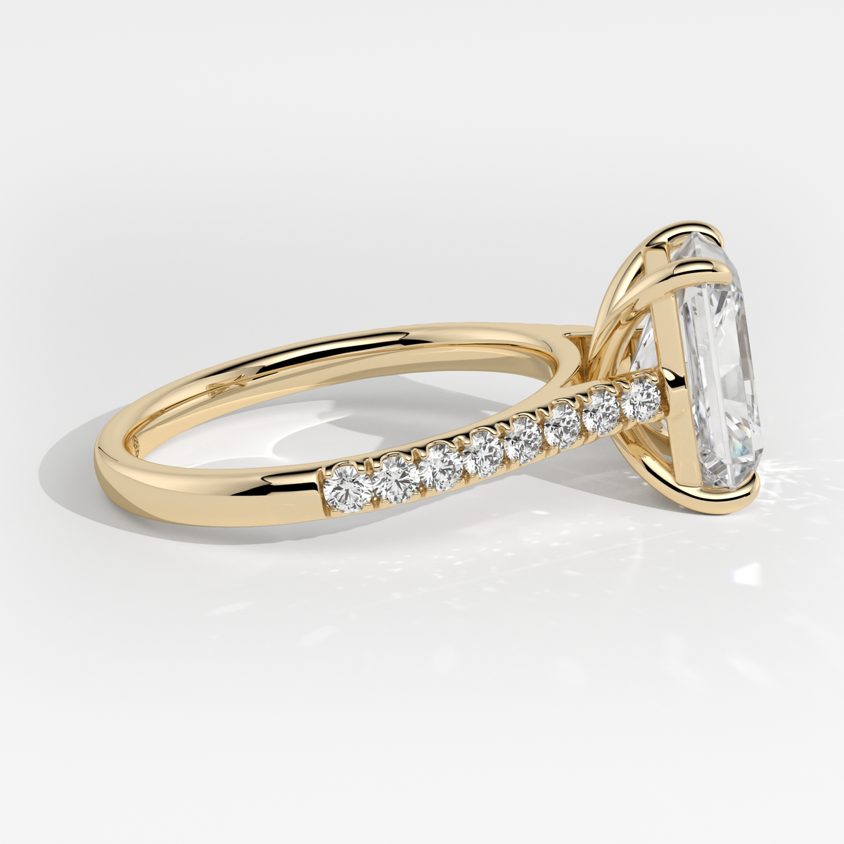 New-Aurora Radiant 3ct 18YG