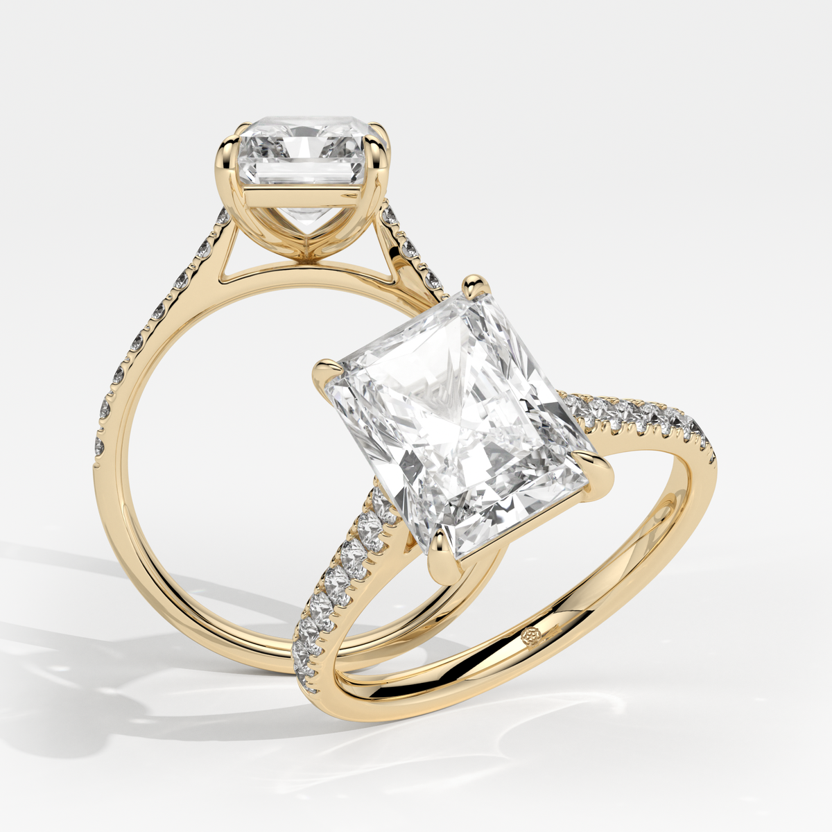 New-Aurora Radiant 3ct 18YG