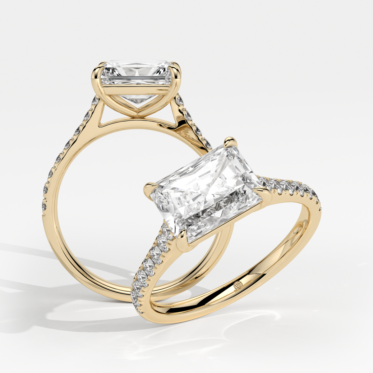 New-Aurora Radiant Landscape 2ct 18YG