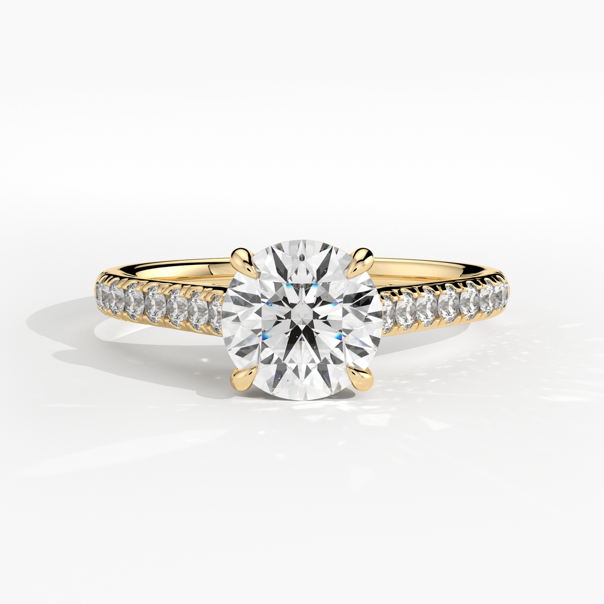 New-Aurora Round 1ct 18YG
