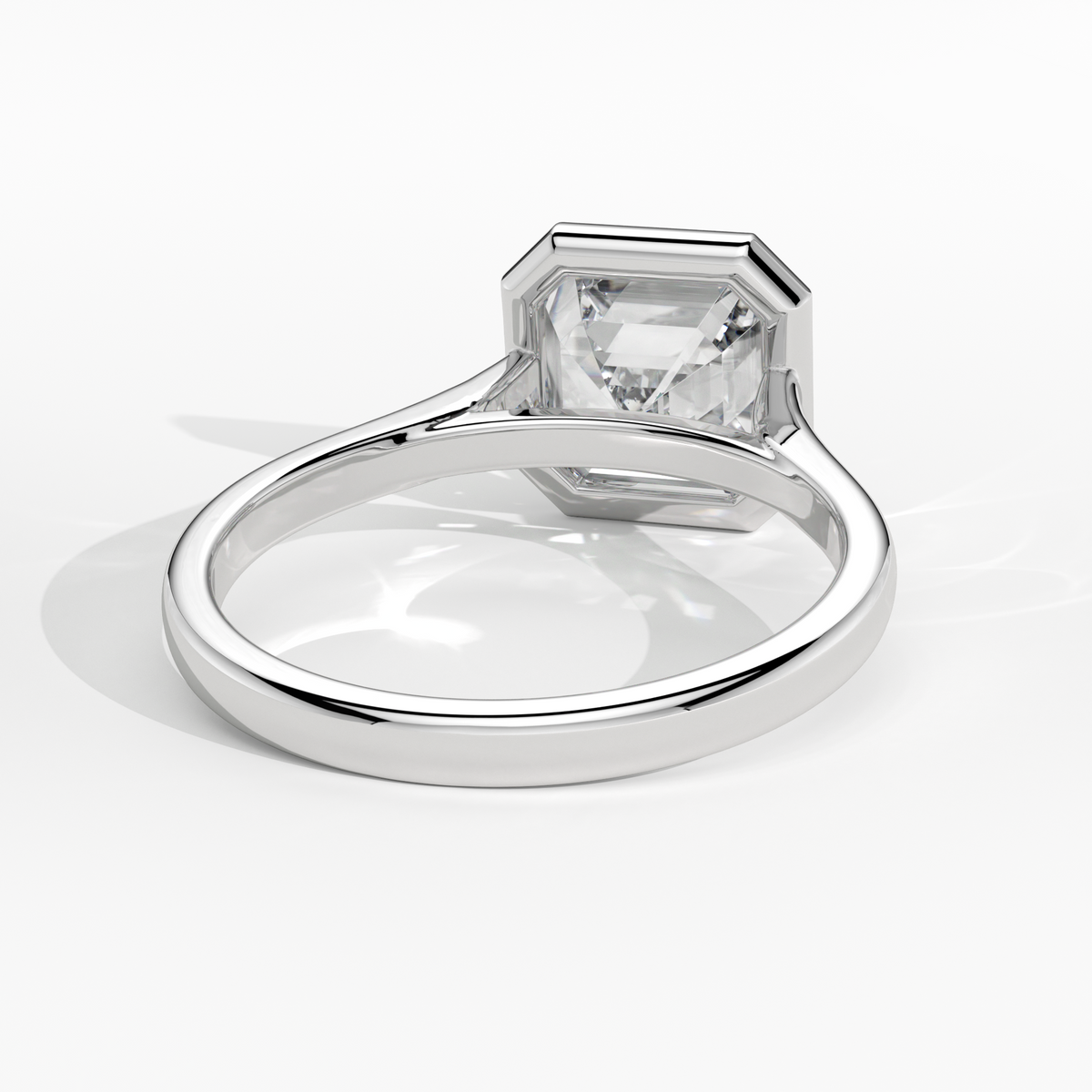 New-Bezel Asscher 2ct PL