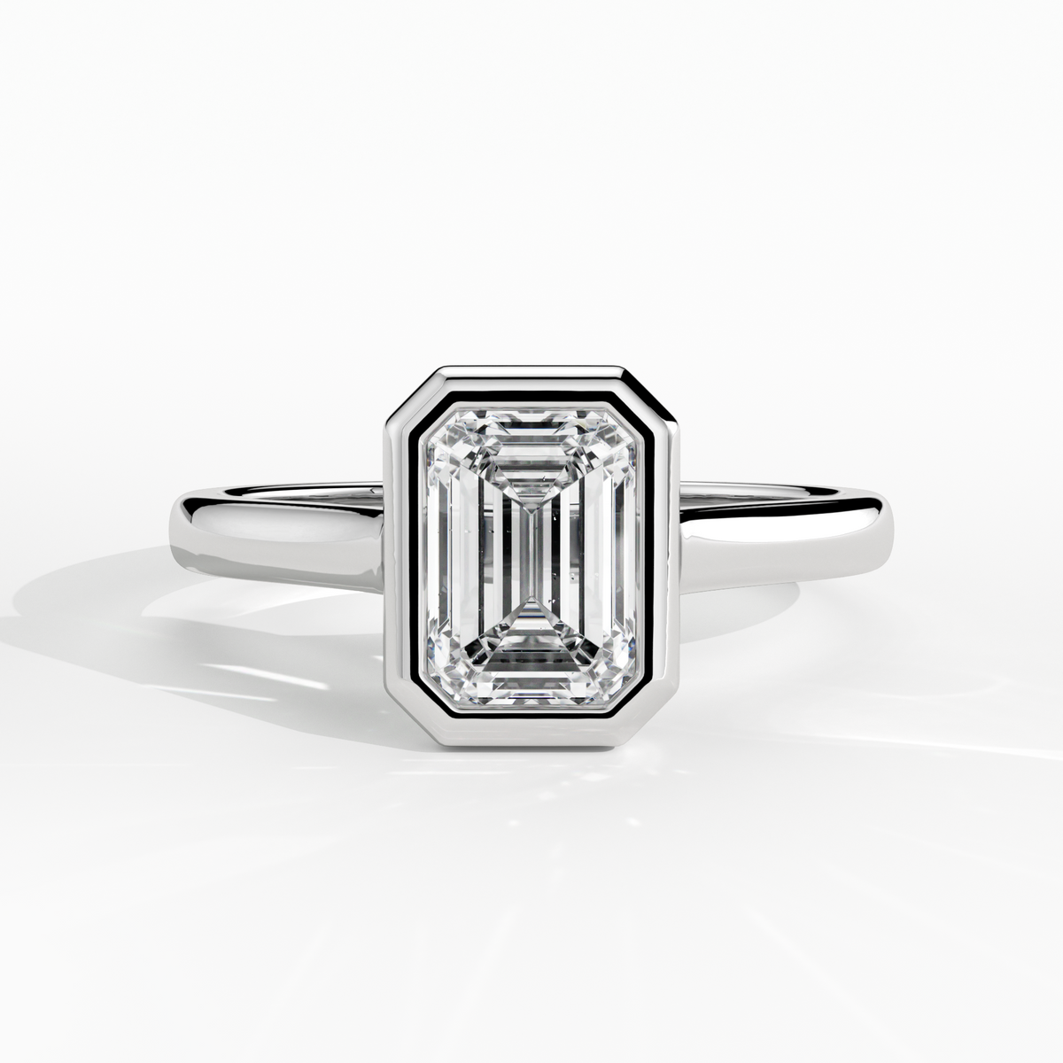 New-Bezel Emerald 1ct PL