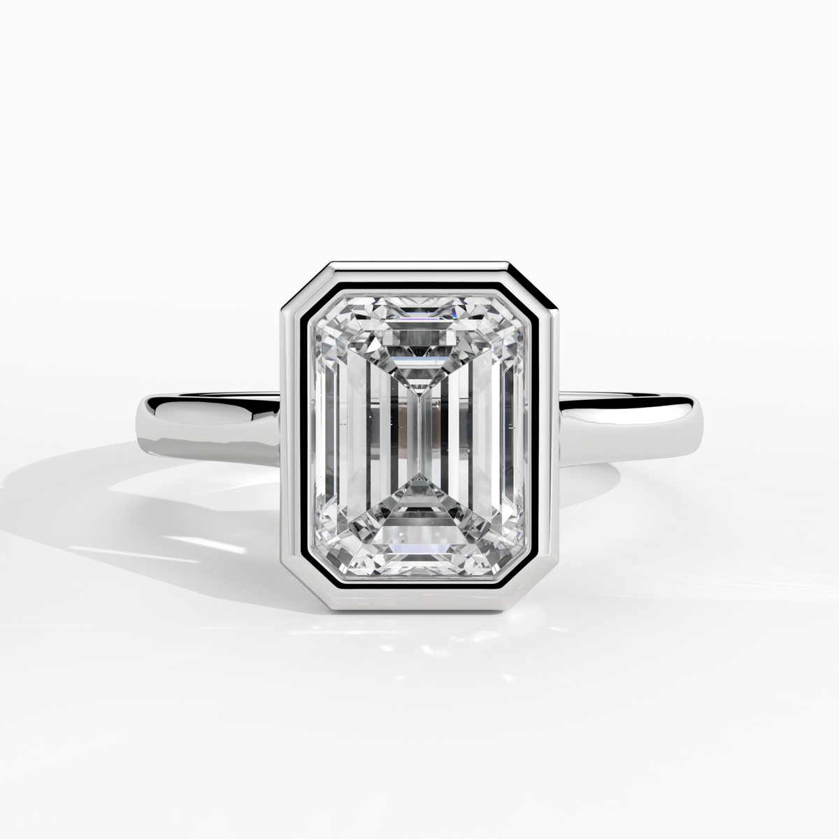 New-Bezel Emerald 2ct PL