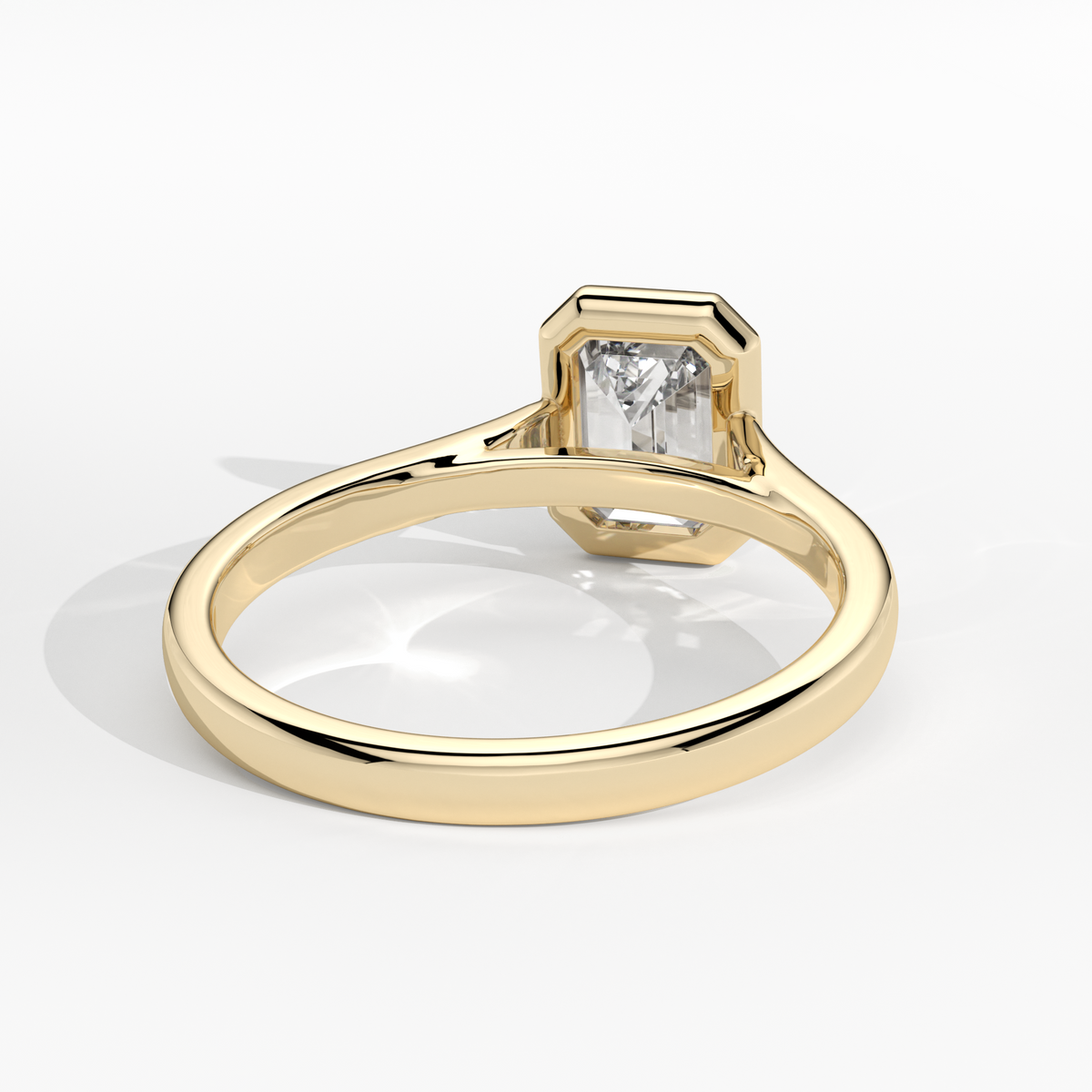New-Bezel Emerald 1ct 18YG