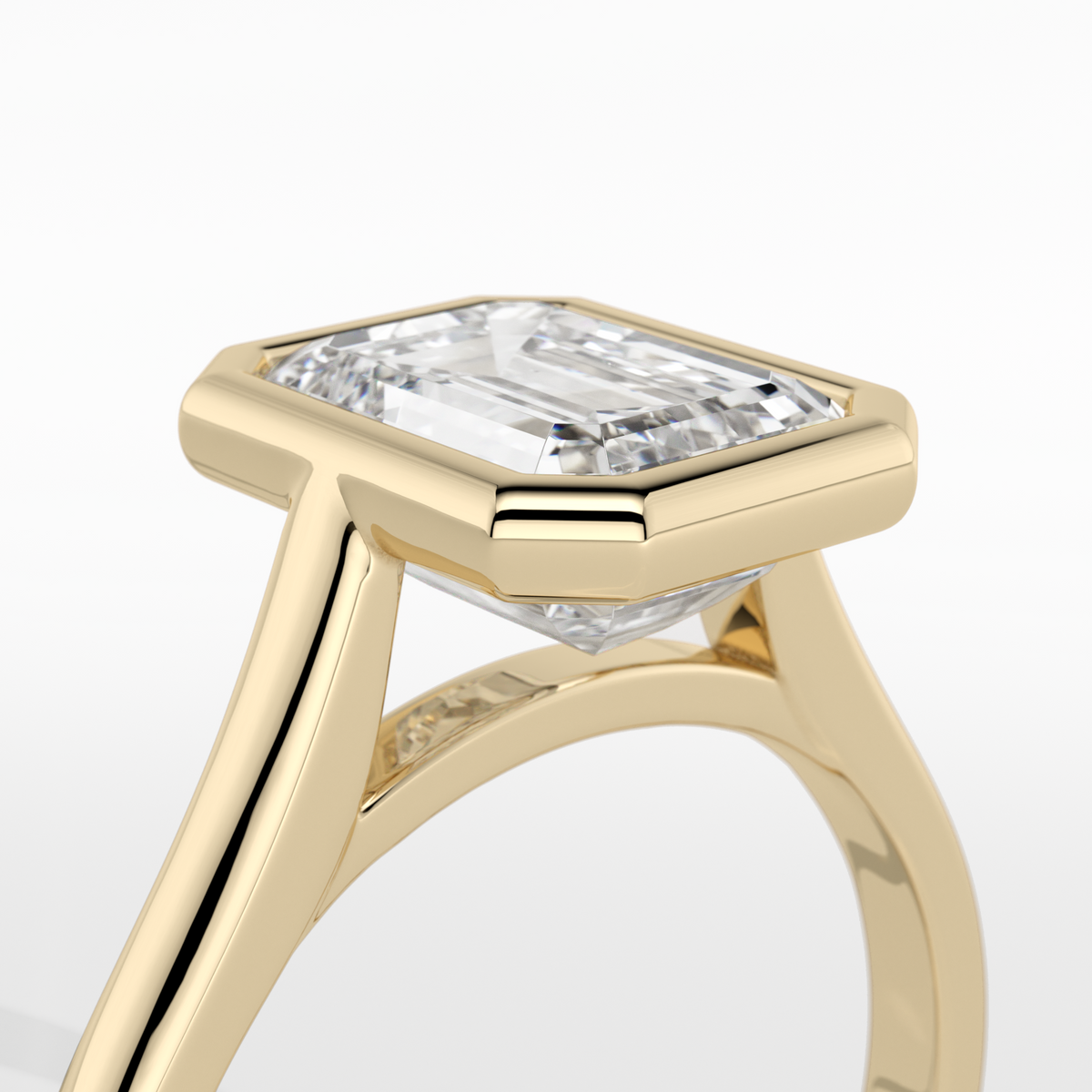 New-Bezel Emerald 2ct 18YG