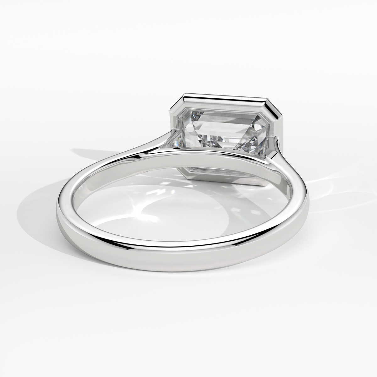 New-Bezel Emerald Landscape 2ct PL