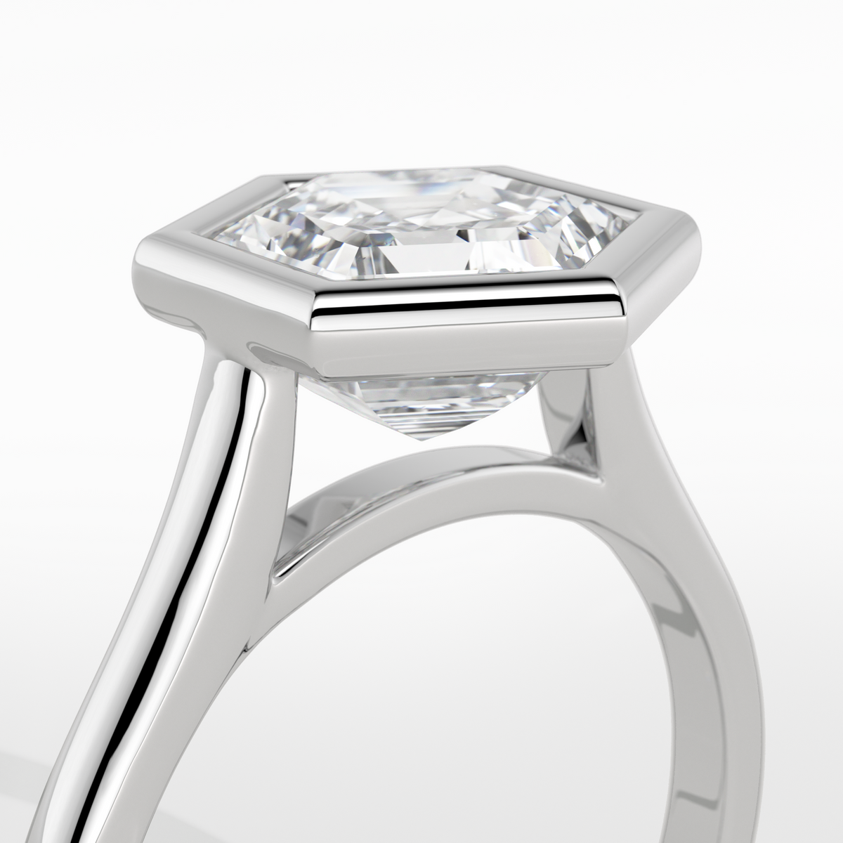New-Bezel Hexagon 2ct PL