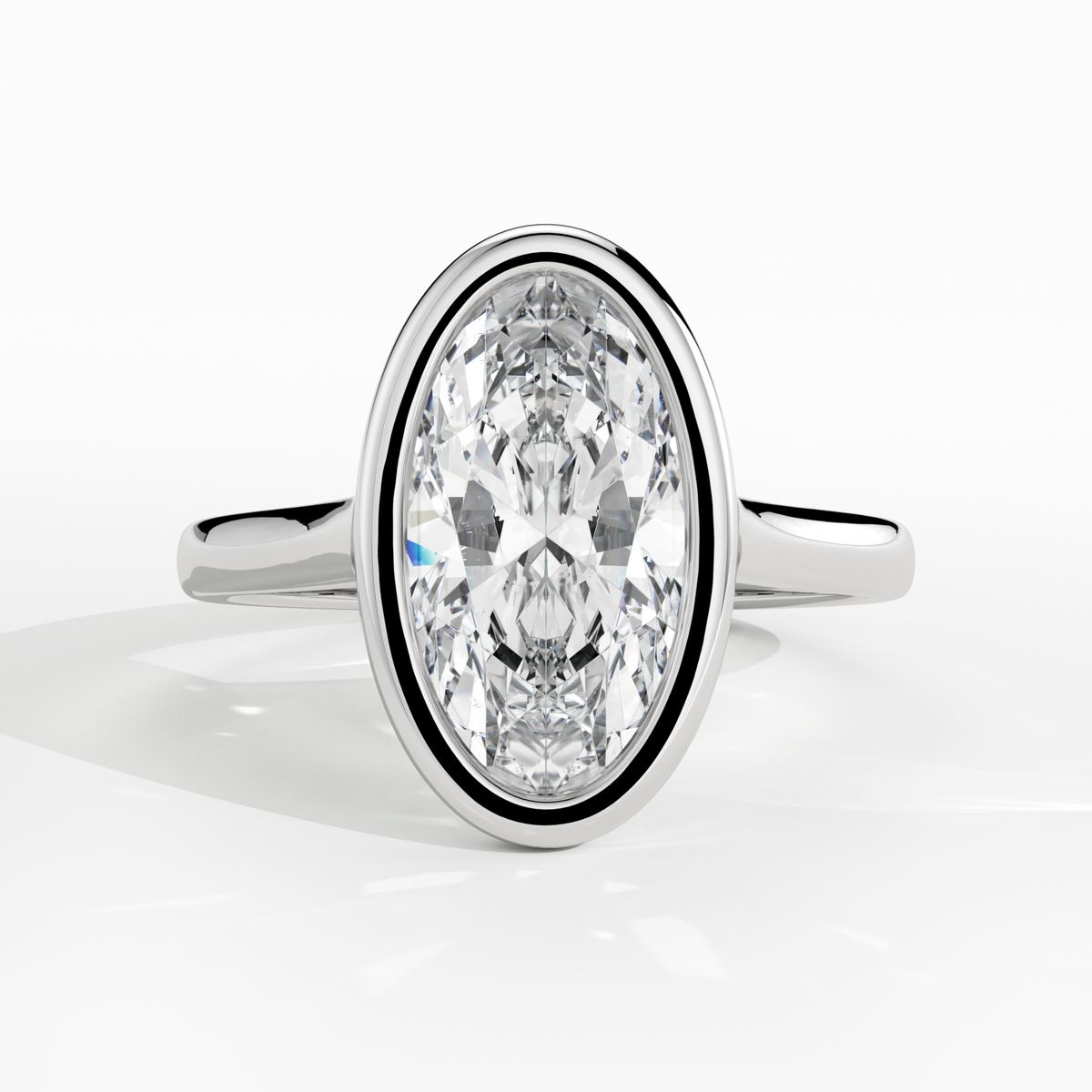 New-Bezel Moval 2ct PL