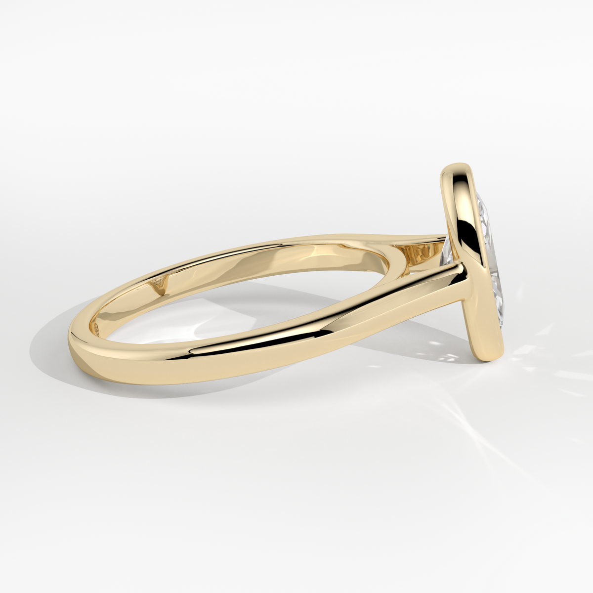 New-Bezel Moval 1ct 18YG