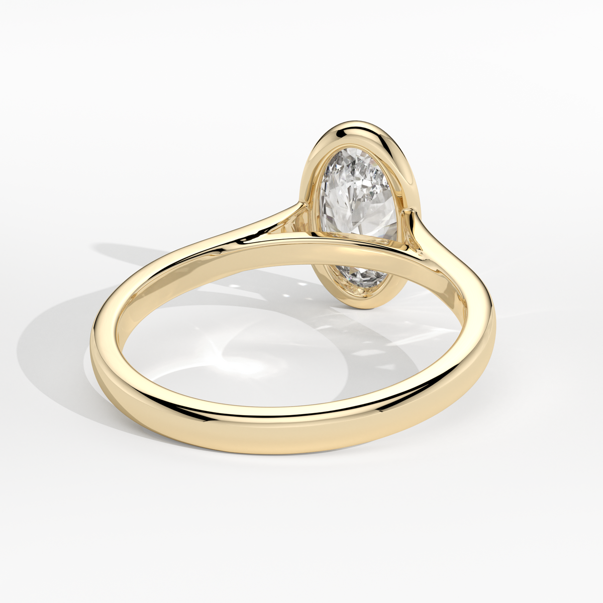 New-Bezel Moval 1ct 18YG