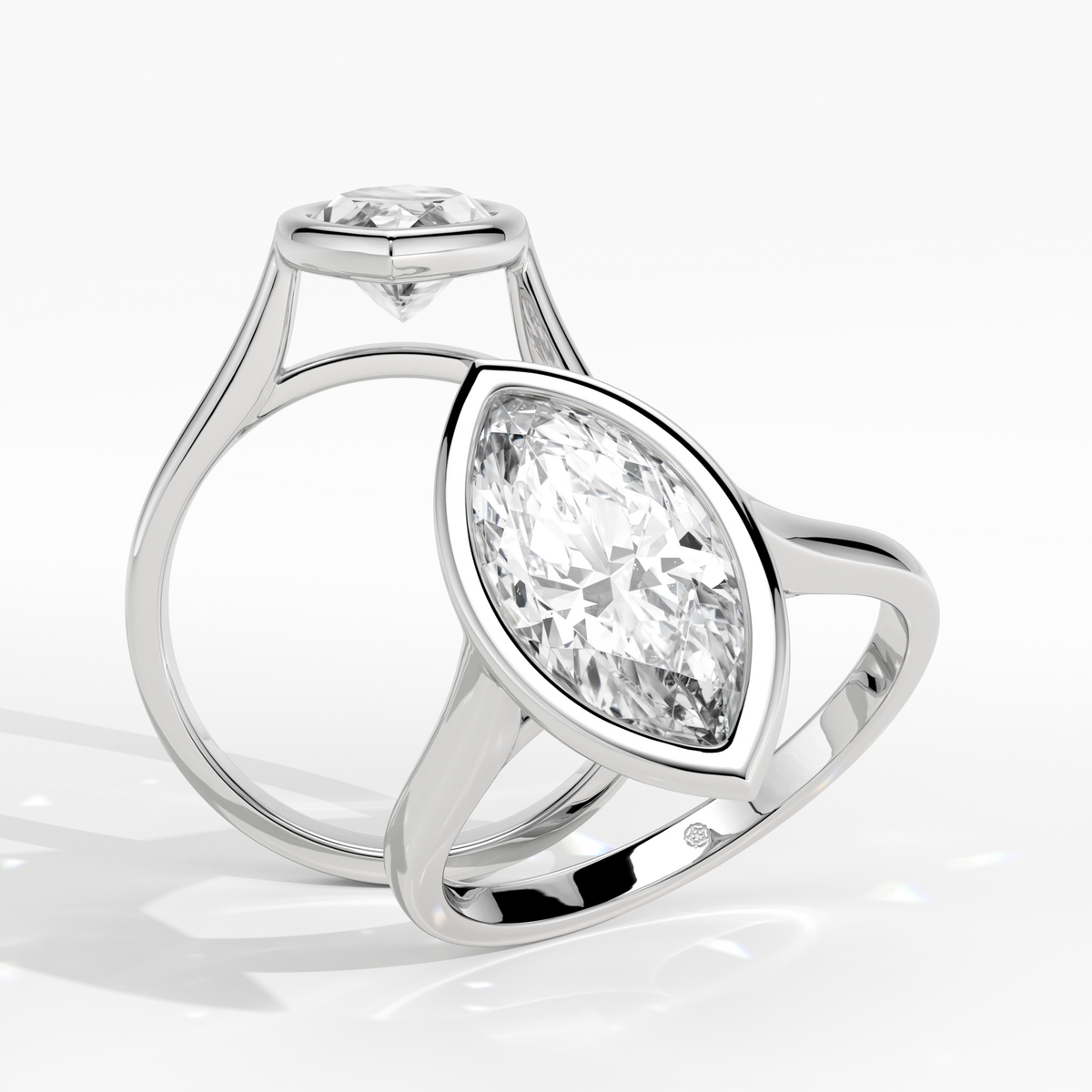 New-Bezel Marquise 2ct PL