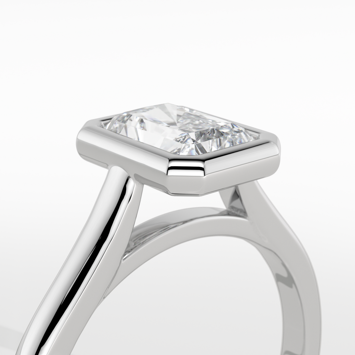 New-Bezel Radiant 1ct PL