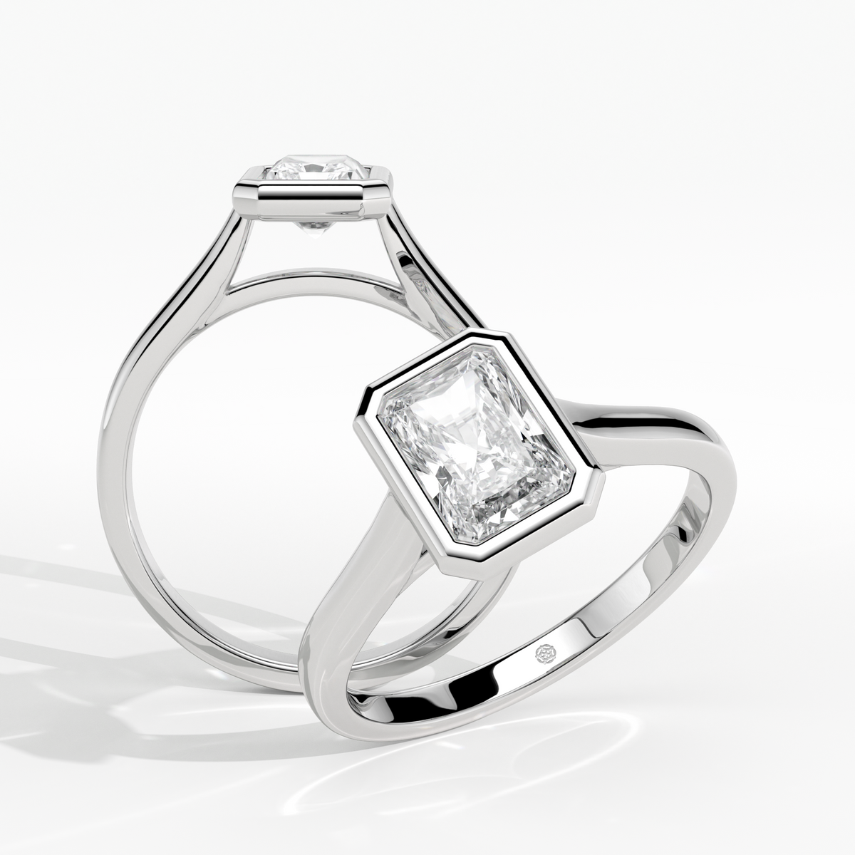 New-Bezel Radiant 1ct PL