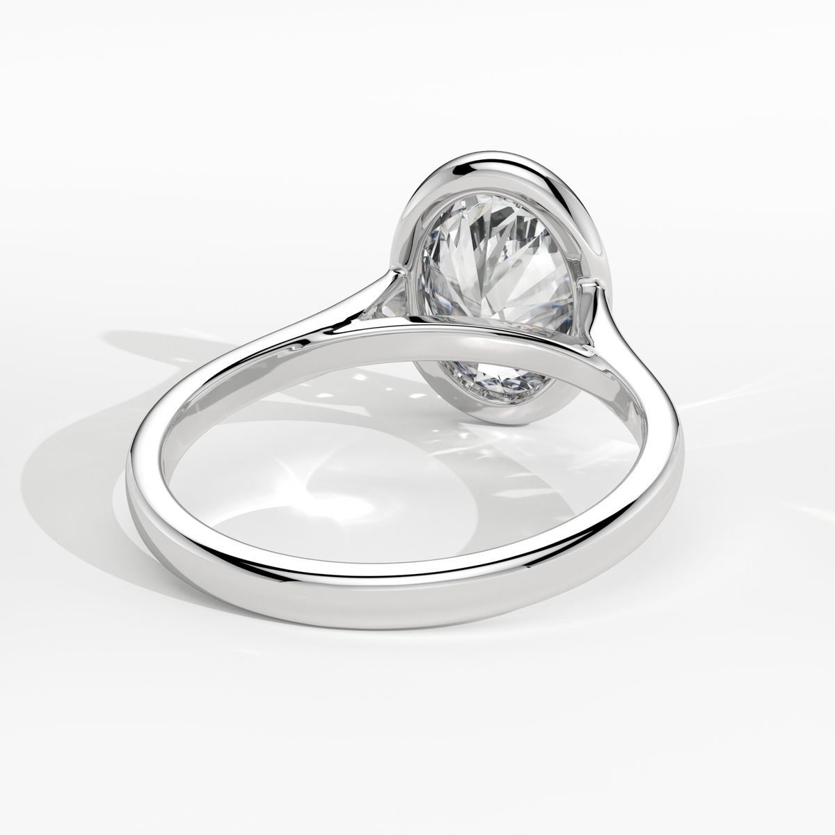New-Bezel Oval 2ct PL