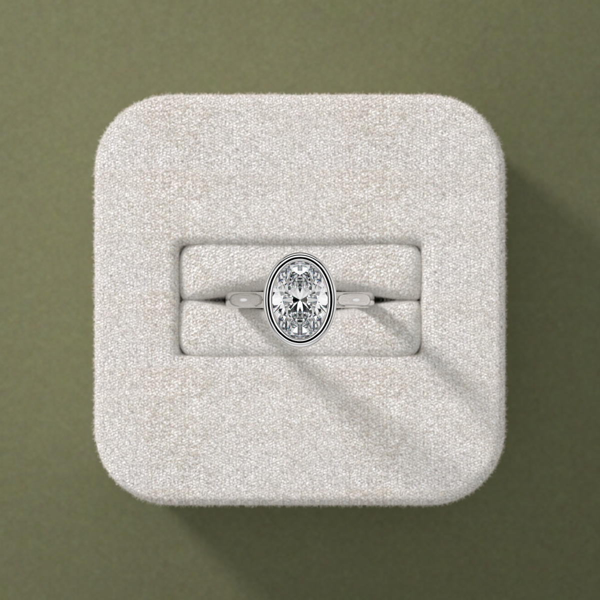 New-Bezel Oval 2ct PL