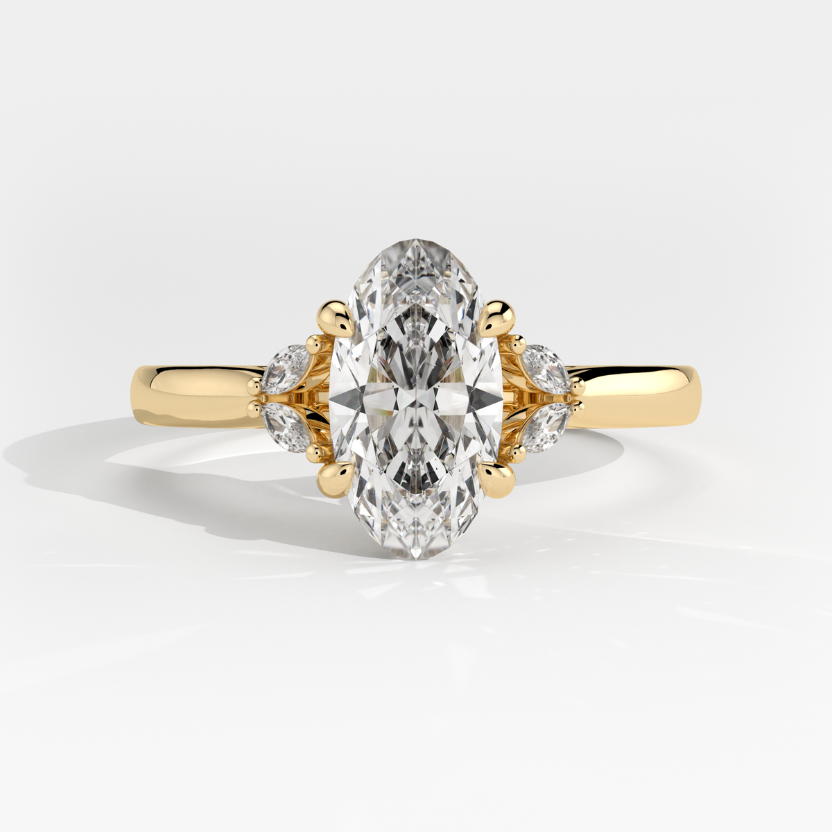 New-Duala Moval 1ct 18YG