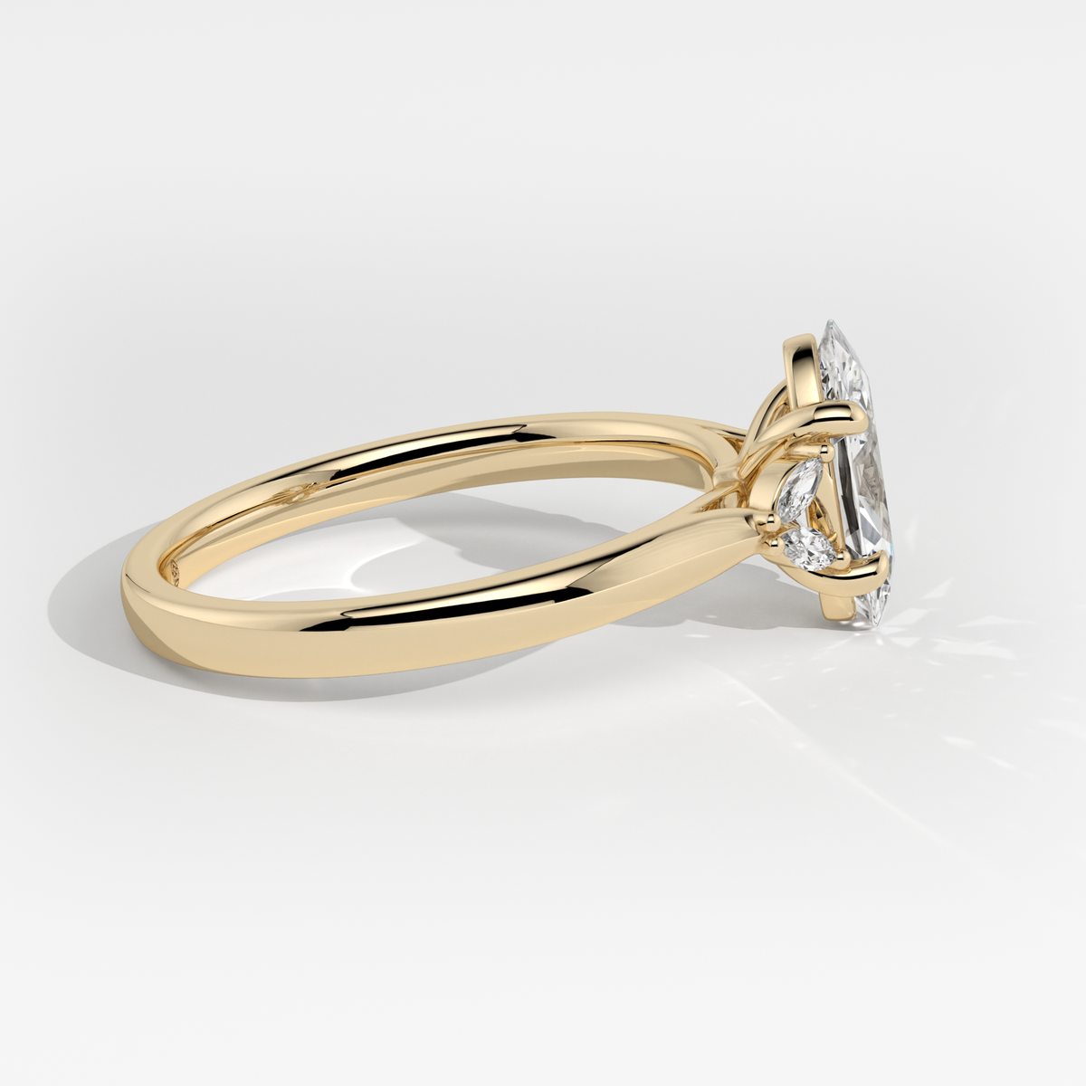 New-Duala Moval 1ct 18YG