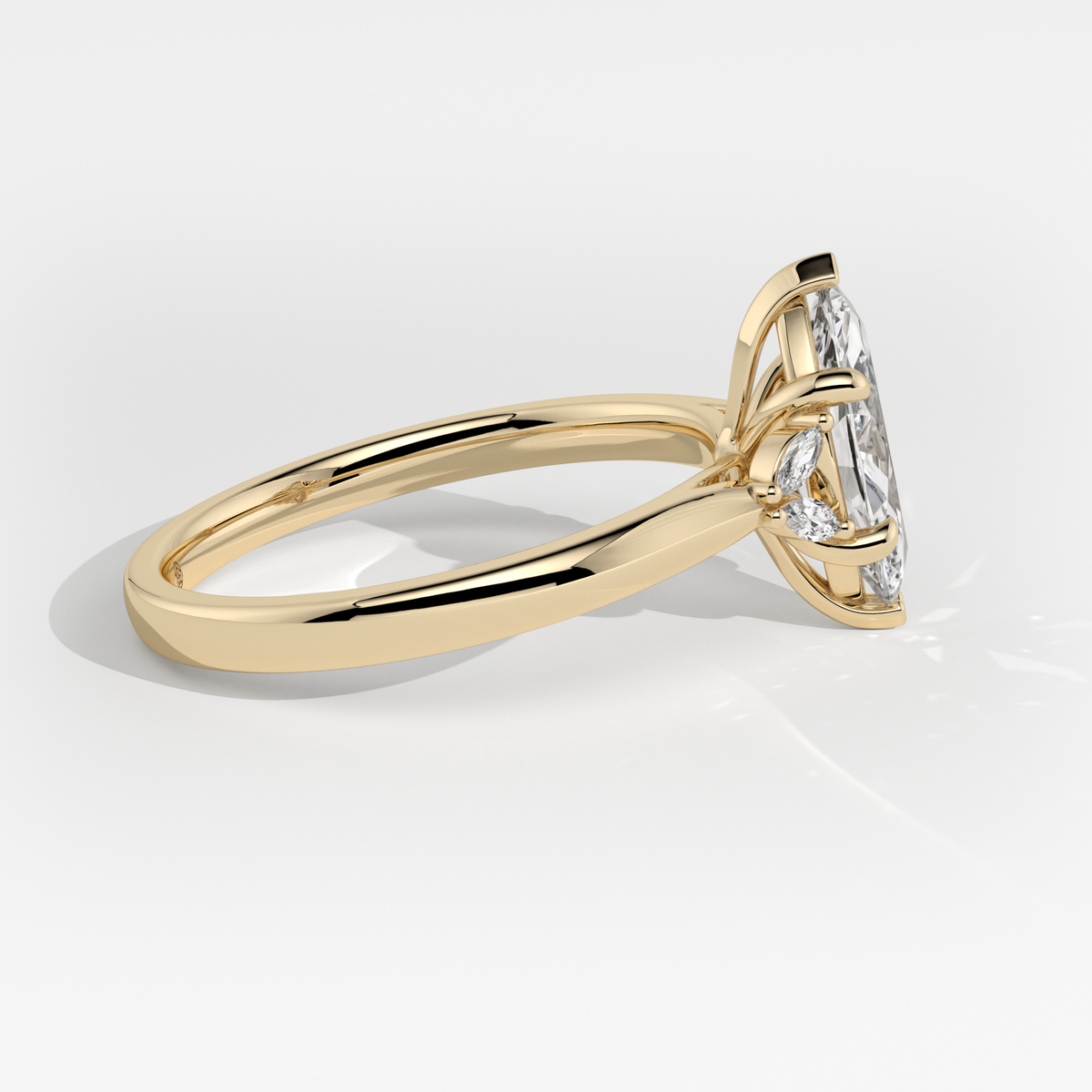 New-Duala Marquise 1ct 18YG
