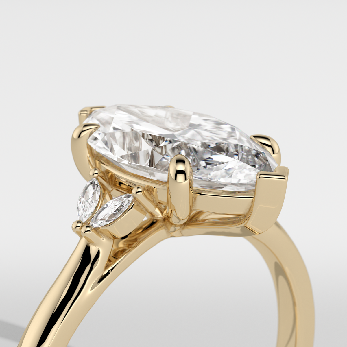 New-Duala Marquise 2ct 18YG