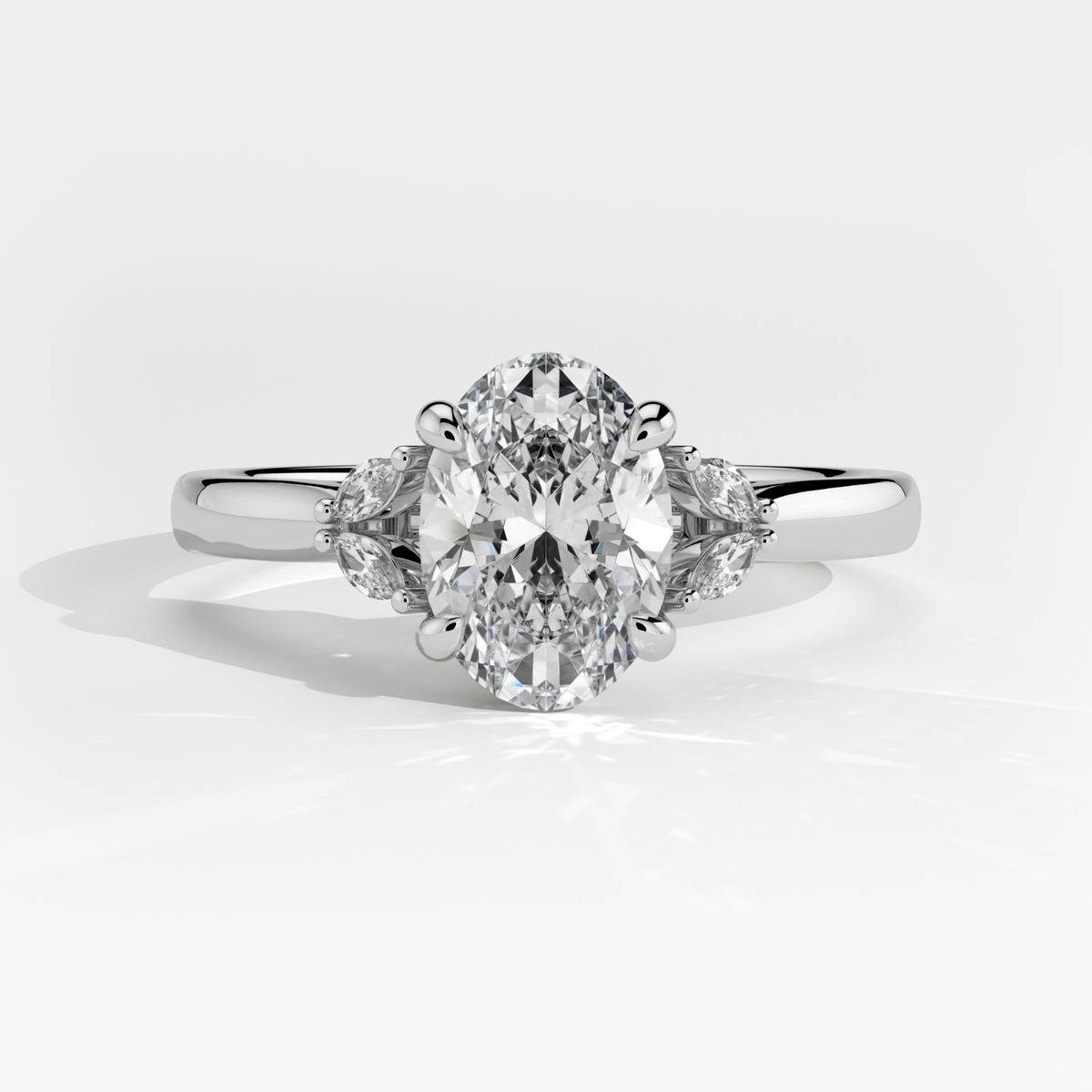 New-Duala Oval 1ct PL