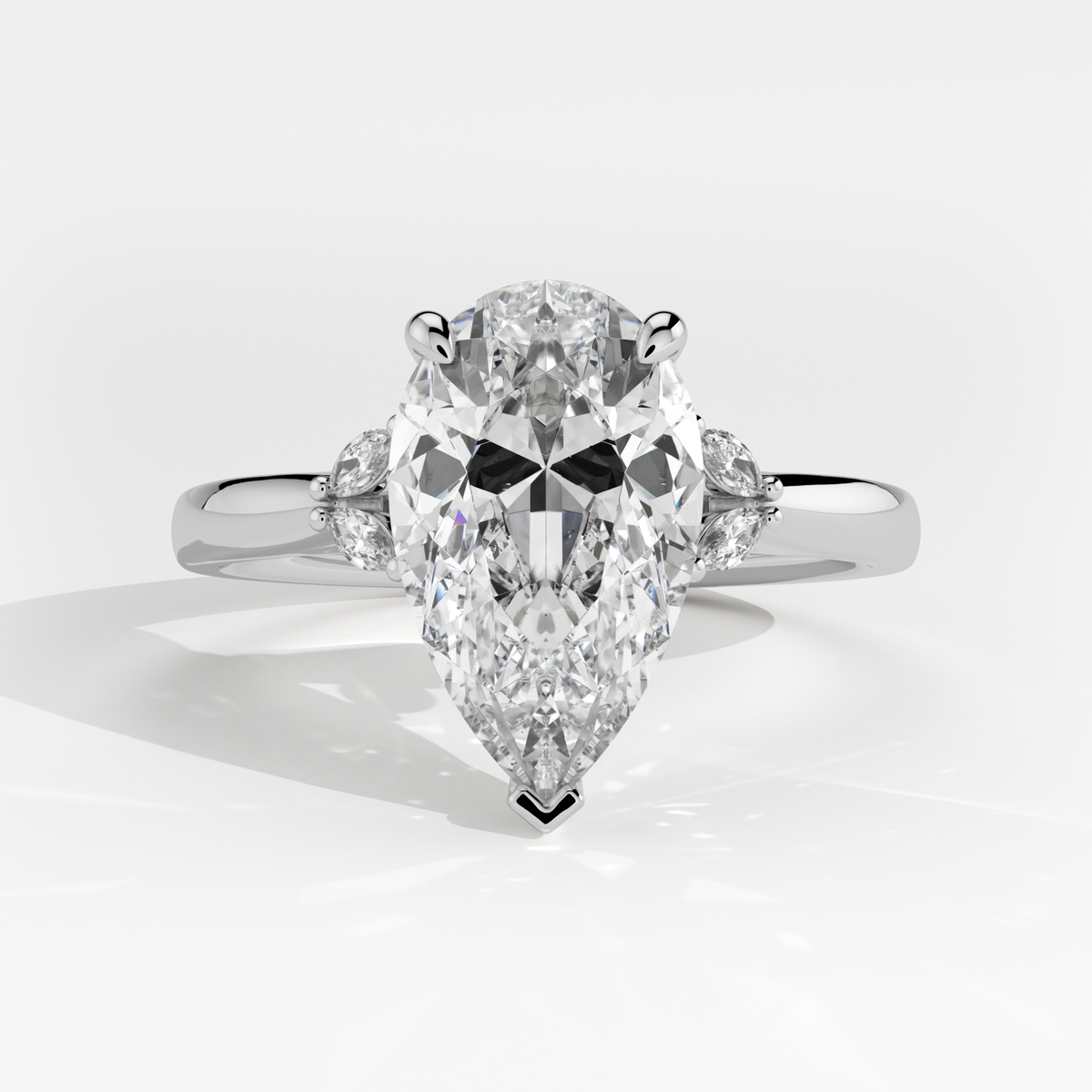 New-Duala Pear 2ct PL