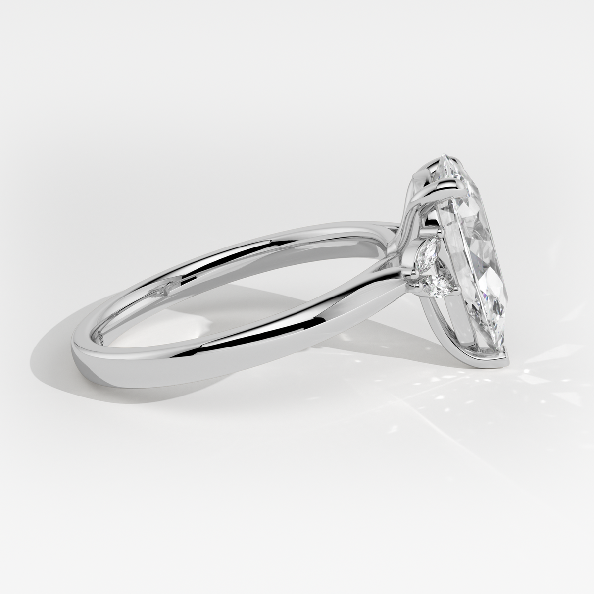 New-Duala Pear 2ct PL