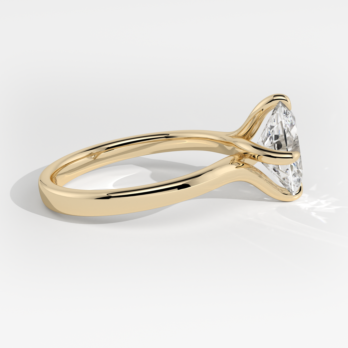 New-Entwine №1 Oval 1.50ct 18YG