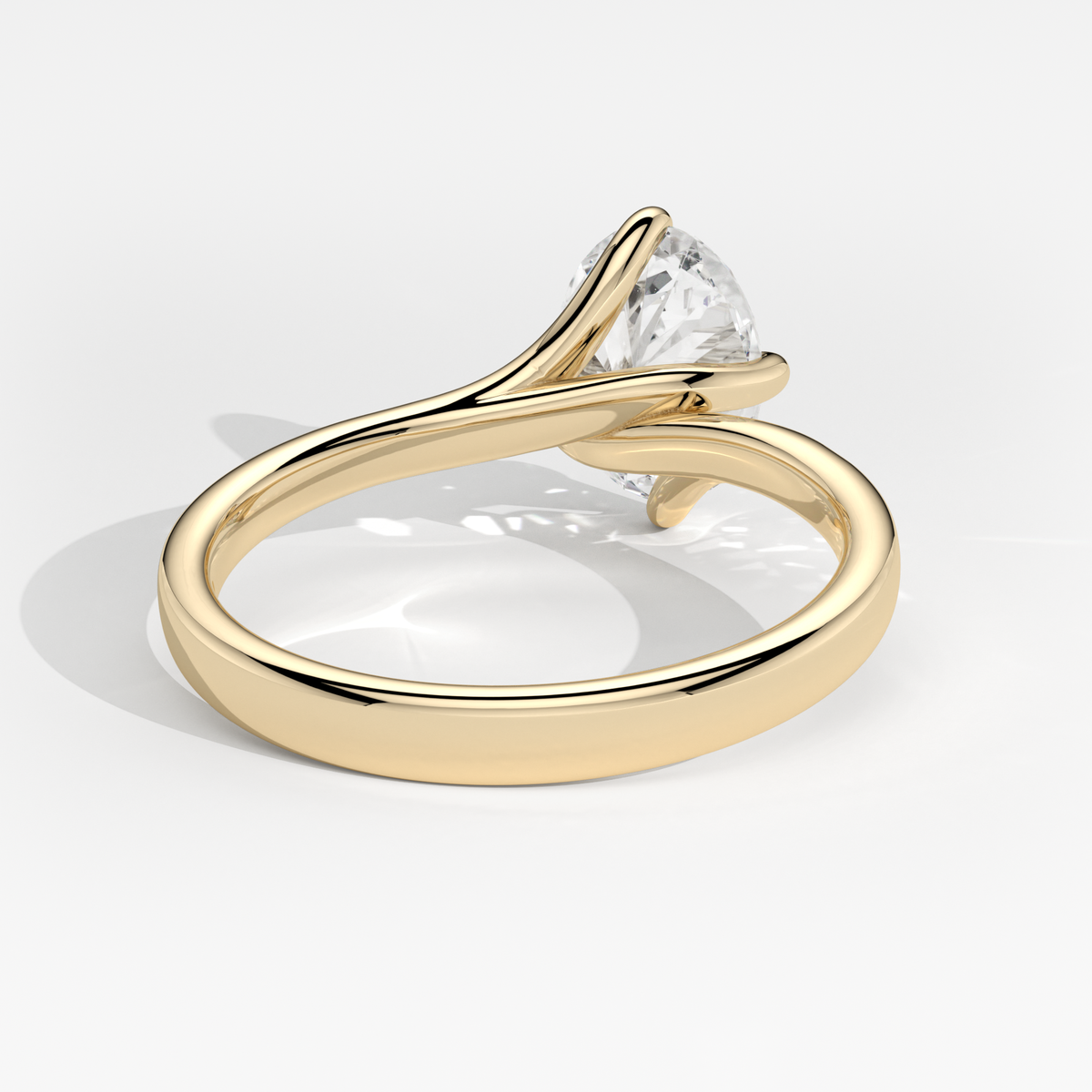 New-Entwine №1 Oval 1.50ct 18YG