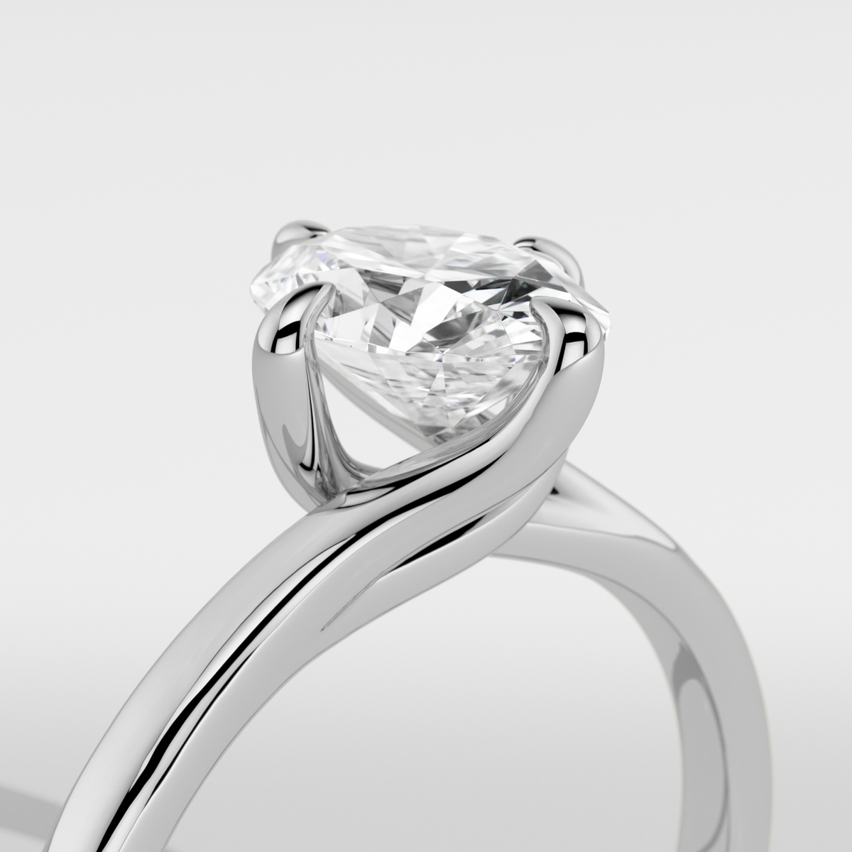 New-Entwine №1 Oval 1ct PL