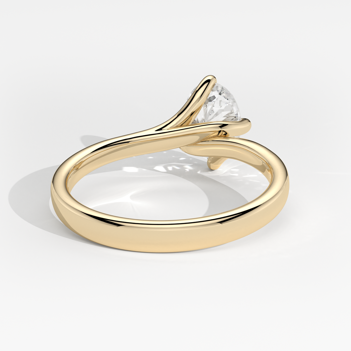 New-Entwine №1 Oval 1ct 18YG