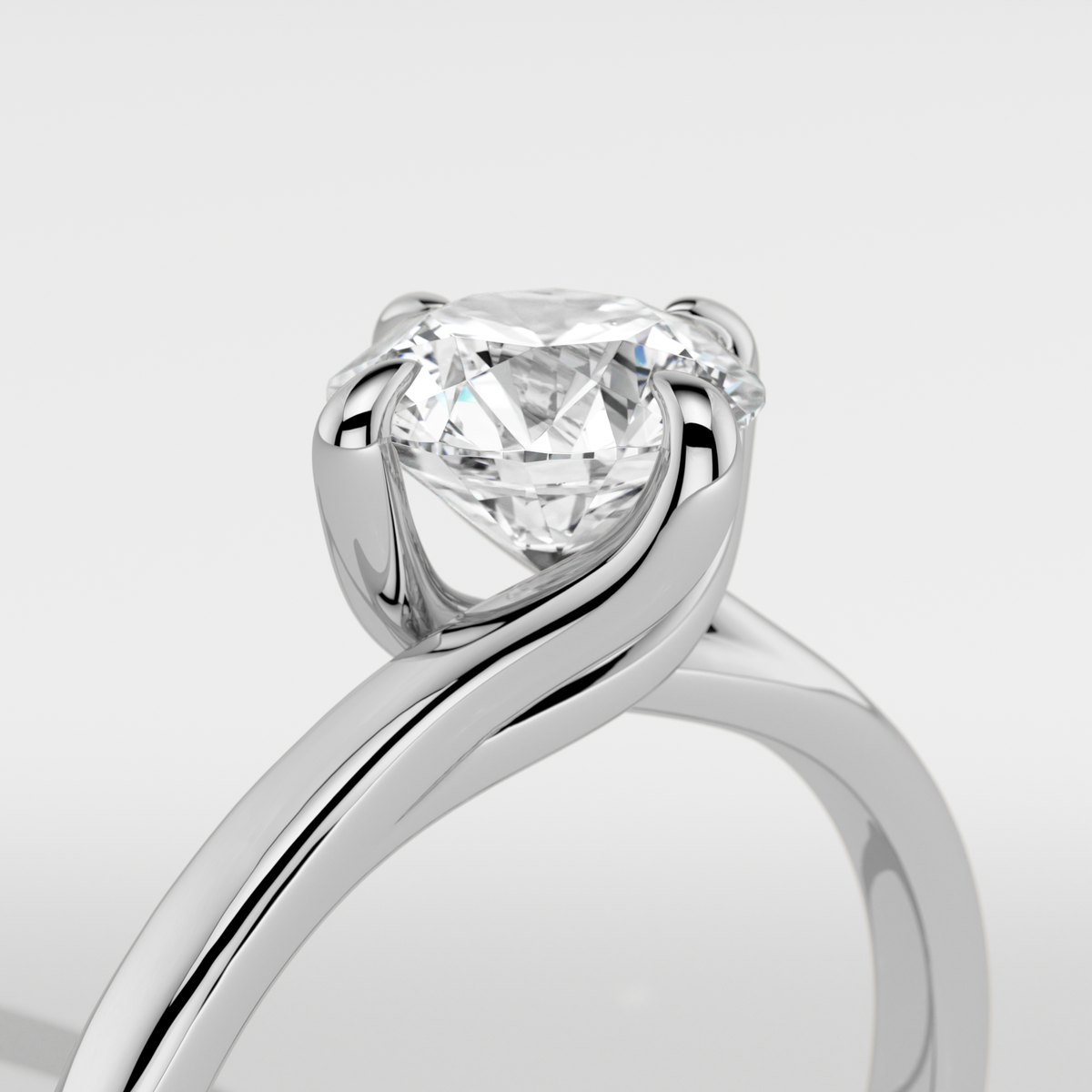 New-Entwine №1 Round 1ct PL