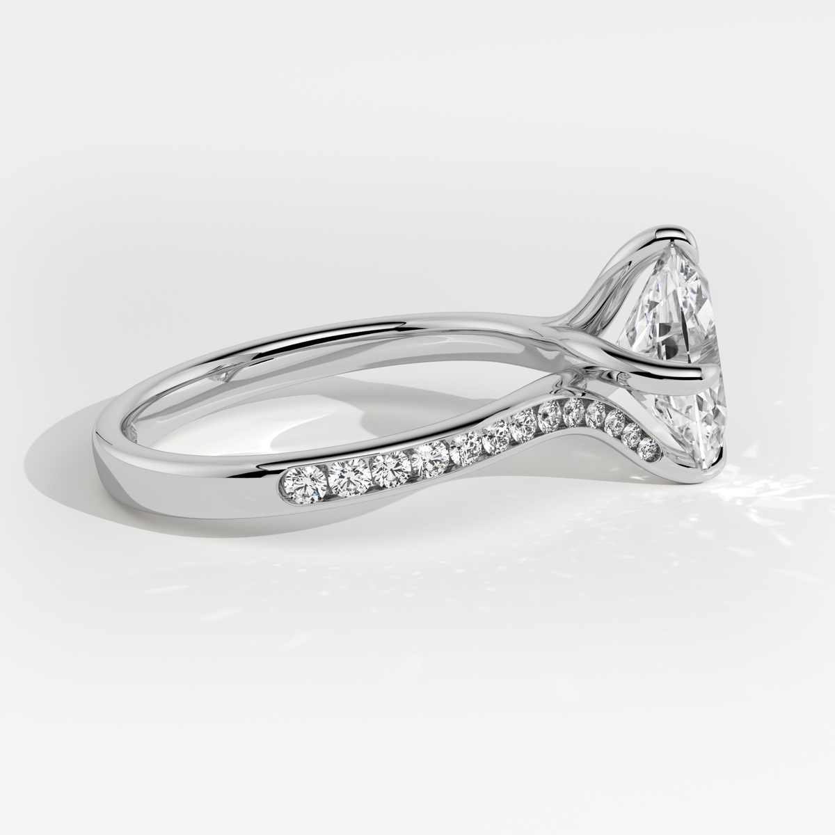 New-Entwine №2 Oval 1.50ct PL